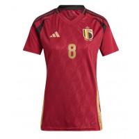 Belgium Youri Tielemans #8 Replica Home Shirt Ladies Euro 2024 Short Sleeve